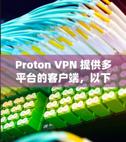 Proton VPN 提供多平台的客户端,以下是各平台客户端的稳定性和用户体验分析 Proton VPN 提供多平台的客户端,以下是各平台客户端的稳定性和用户体验分析