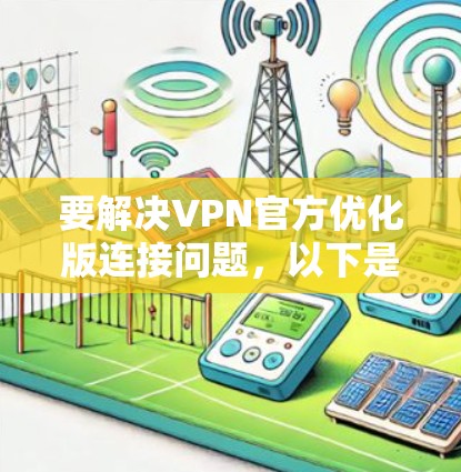 要解决VPN官方优化版连接问题,以下是一些可能的原因和解决方法 要解决VPN官方优化版连接问题,以下是一些可能的原因和解决方法