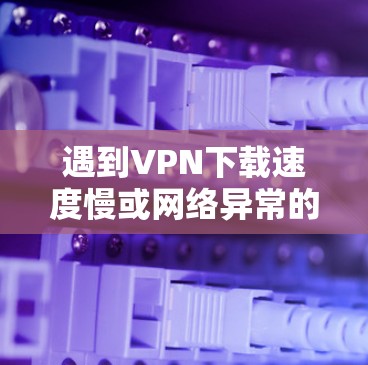 遇到VPN下载速度慢或网络异常的问题,可以按照以下步骤排查和解决 遇到VPN下载速度慢或网络异常的问题,可以按照以下步骤排查和解决